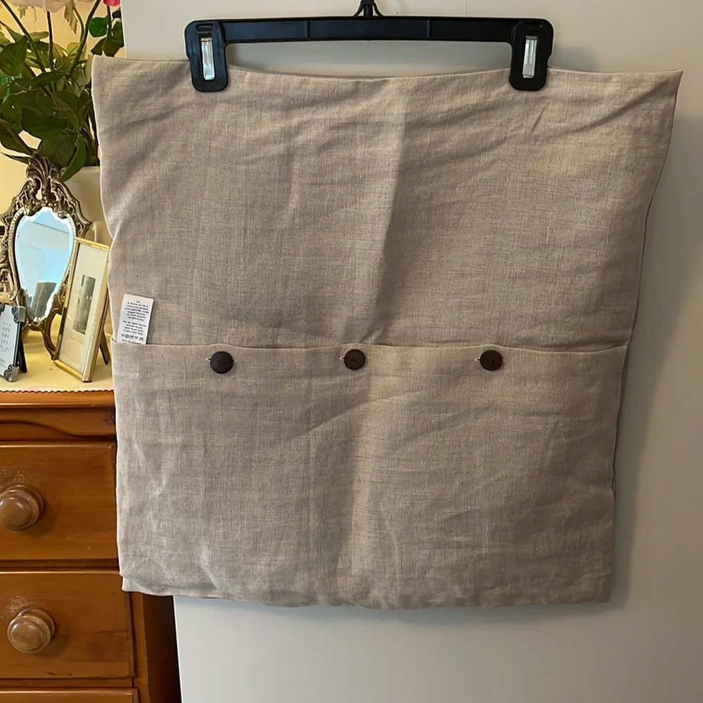 West elm grey/silver pillow cases-set of 2
